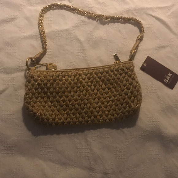 the sak gold purse